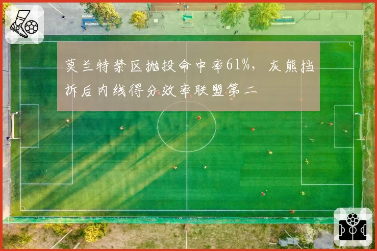 莫兰特禁区抛投命中率61%,灰熊挡拆后内线得分效率联盟第二