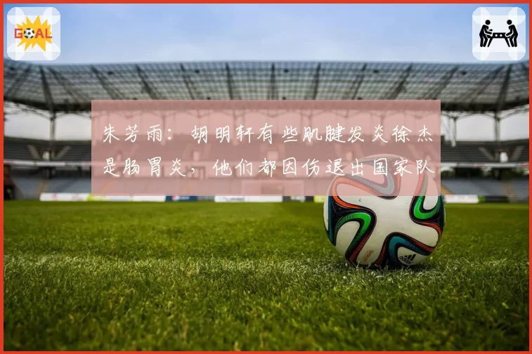 朱芳雨：胡明轩有些肌腱发炎徐杰是肠胃炎，他们都因伤退出国家队